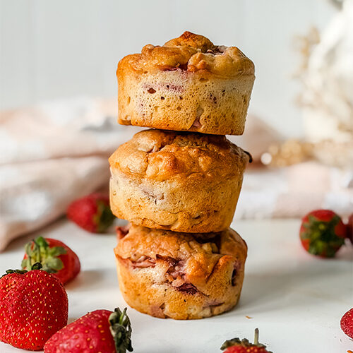 Strawberry muffins